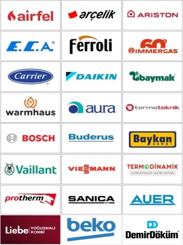 tüm marka ve model kombi servisi