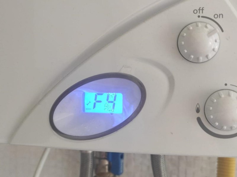 demirdöküm compact f4 arıza kodu