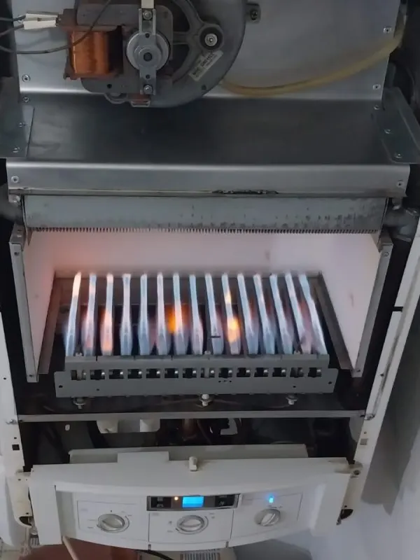 kombi bakımı - petek temizliği