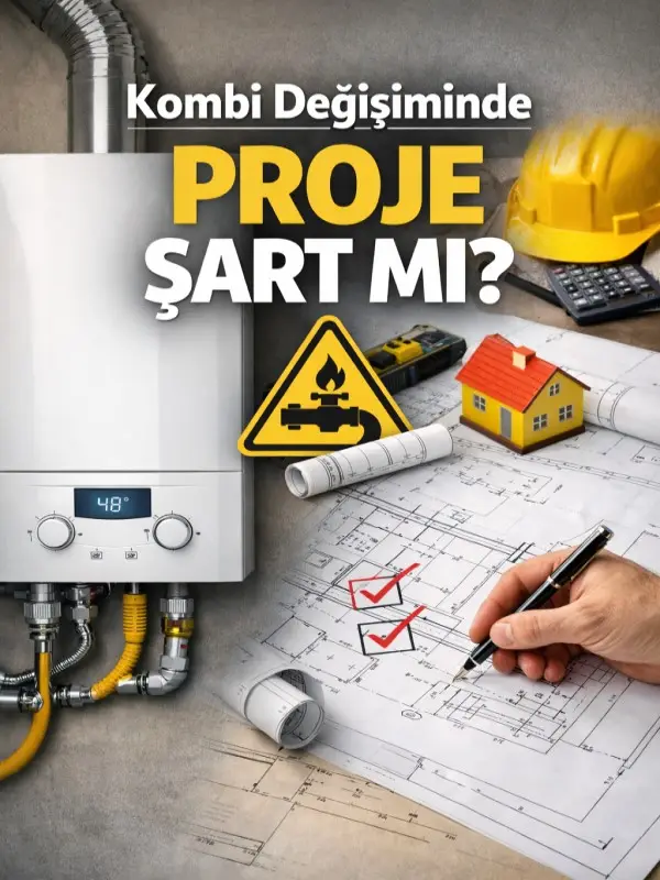 kombi değişiminde proje şart mı